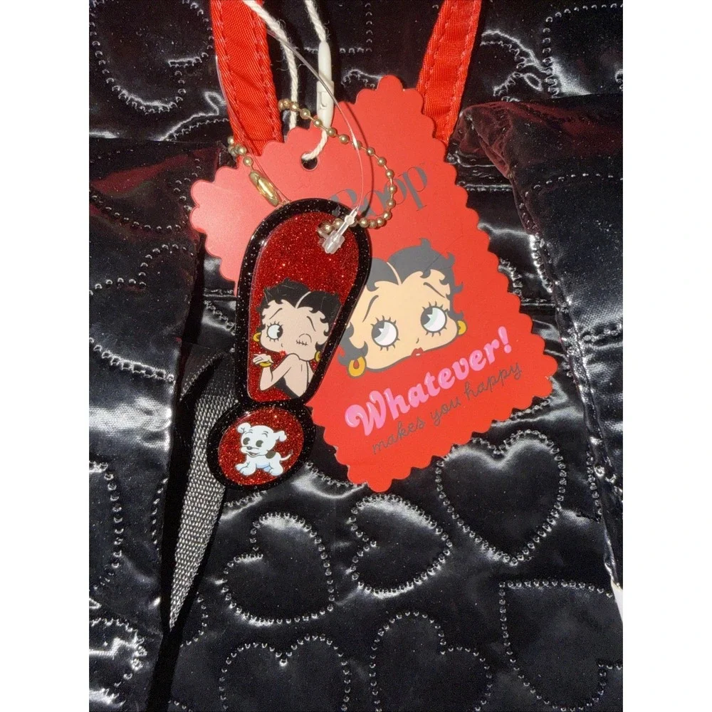 Universal Whatever! Makes You Happy X Betty Boop Backpack With Charms